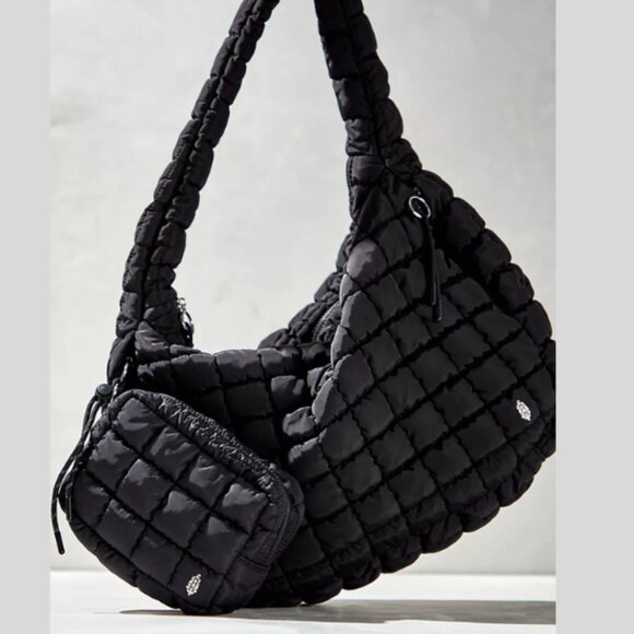 FP Movement Quilted Carryall Bag color Black - Picture 4 of 4